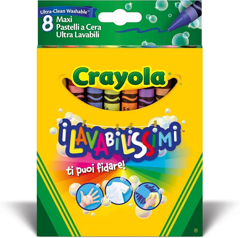 8 Maxi Pastelli Lavabilissimi