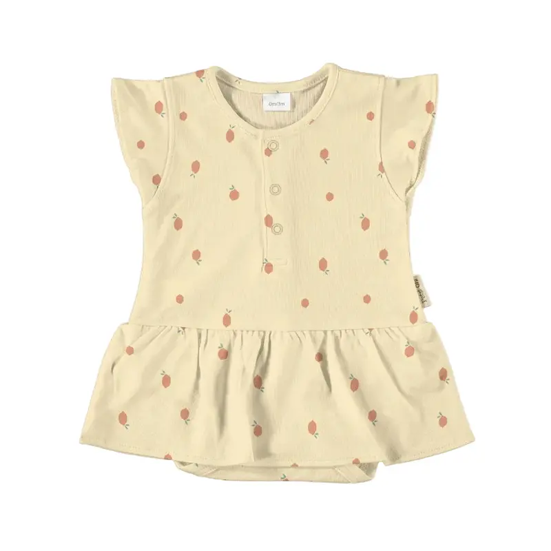 Abito body citric yellow