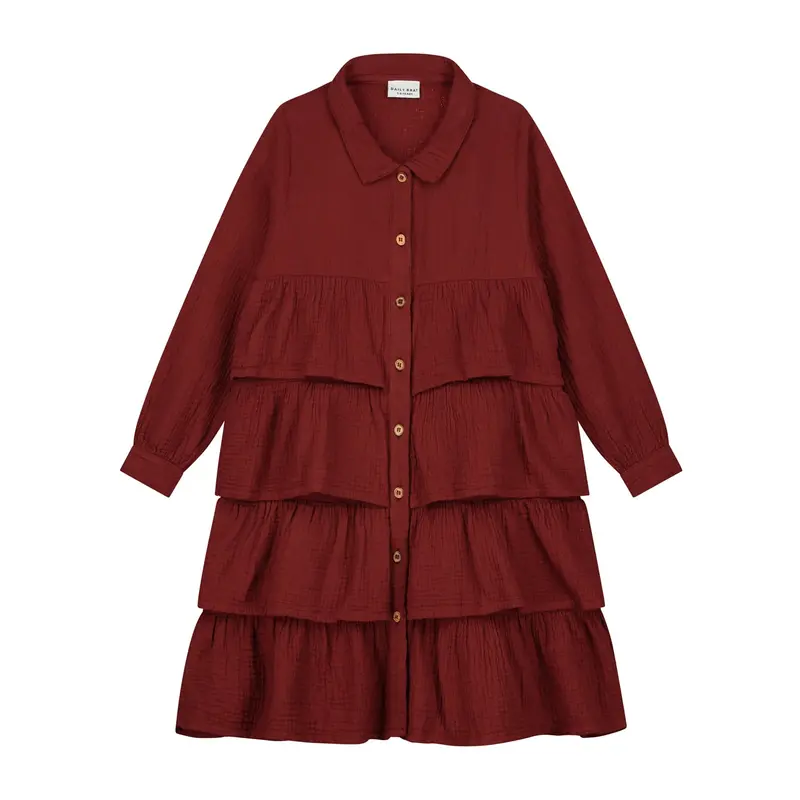 Abito mussola di cotone bio Alice Brick