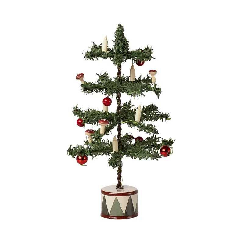 Albero di Natale con luci, Topo