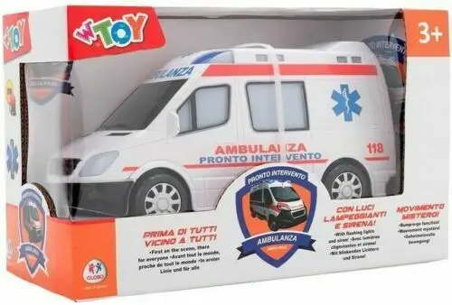 AMBULANZA MOVIMENTO MISTERO CON LUCI E SUONI