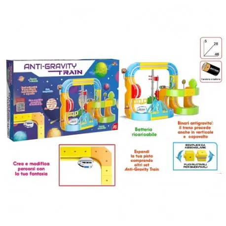 Antigravity Train 80 Pezzi Toys Garden