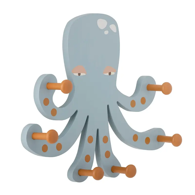 Appendiabiti polpo blu