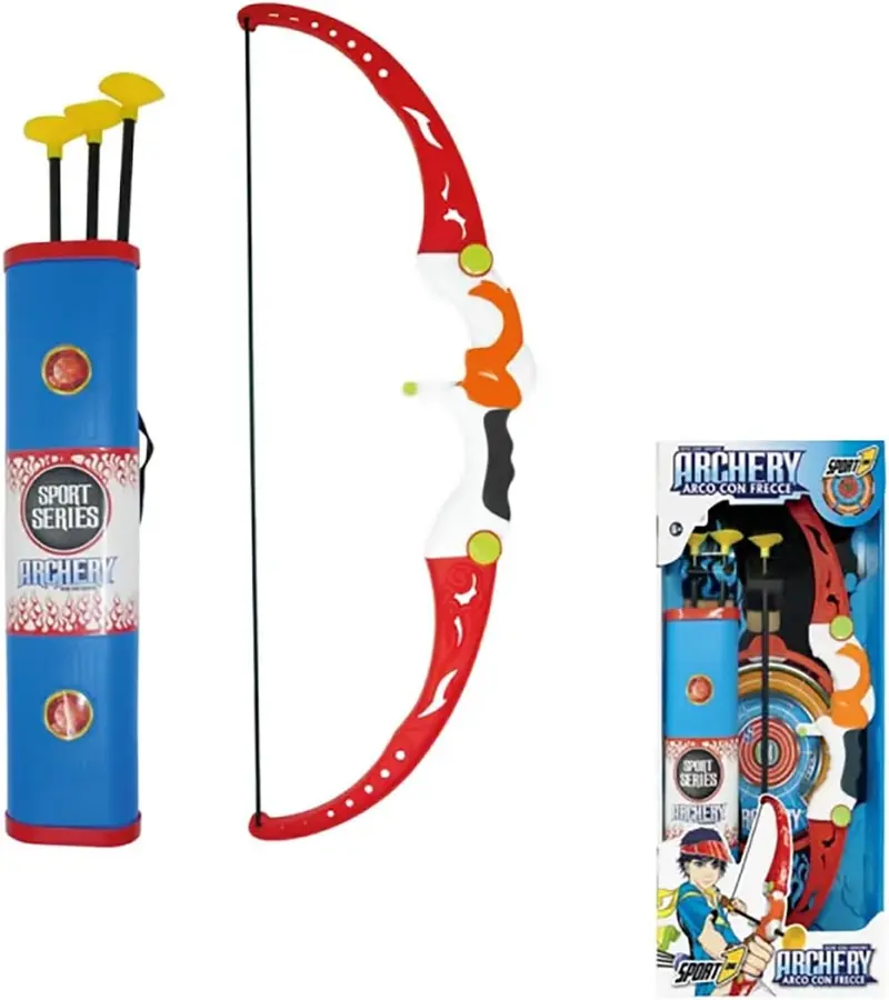 arco cion frecce Set "Arciere Flames"