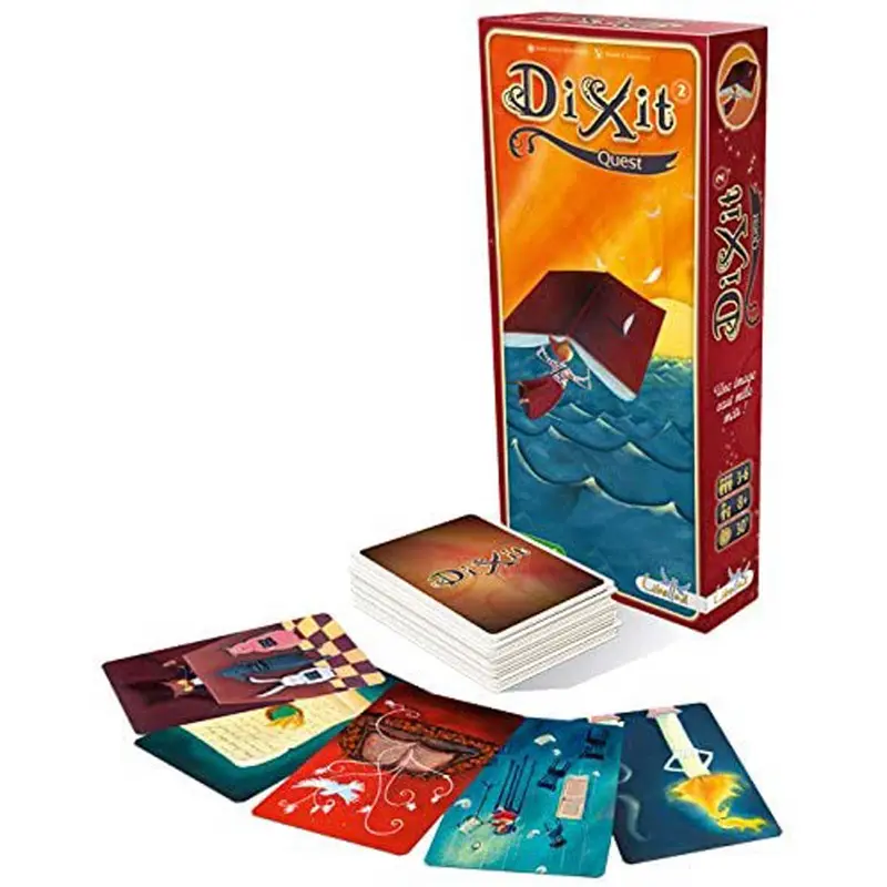 ASMODEE Dixit 2 Quest Espansione - 8007