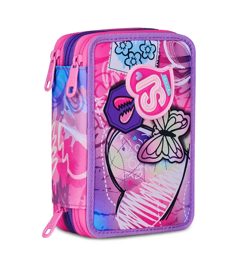 ASTUCCIO 3 ZIP SJ GANG TINYPATCH GIRL