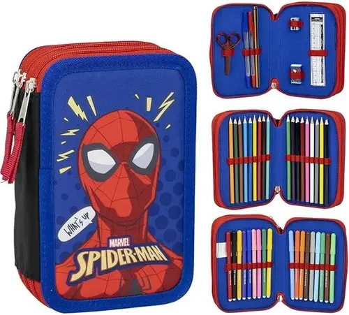 ASTUCCIO 3 ZIP SPIDERMAN