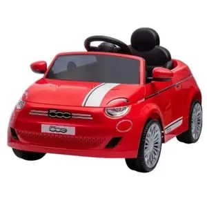 AUTO FIAT 500E ROSSA