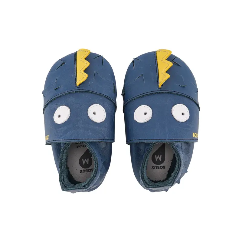 Babbucce in pelle morbida, Gruff navy