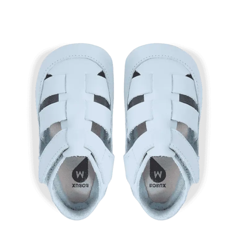 Babbucce in pelle morbida, Tidal mini celeste