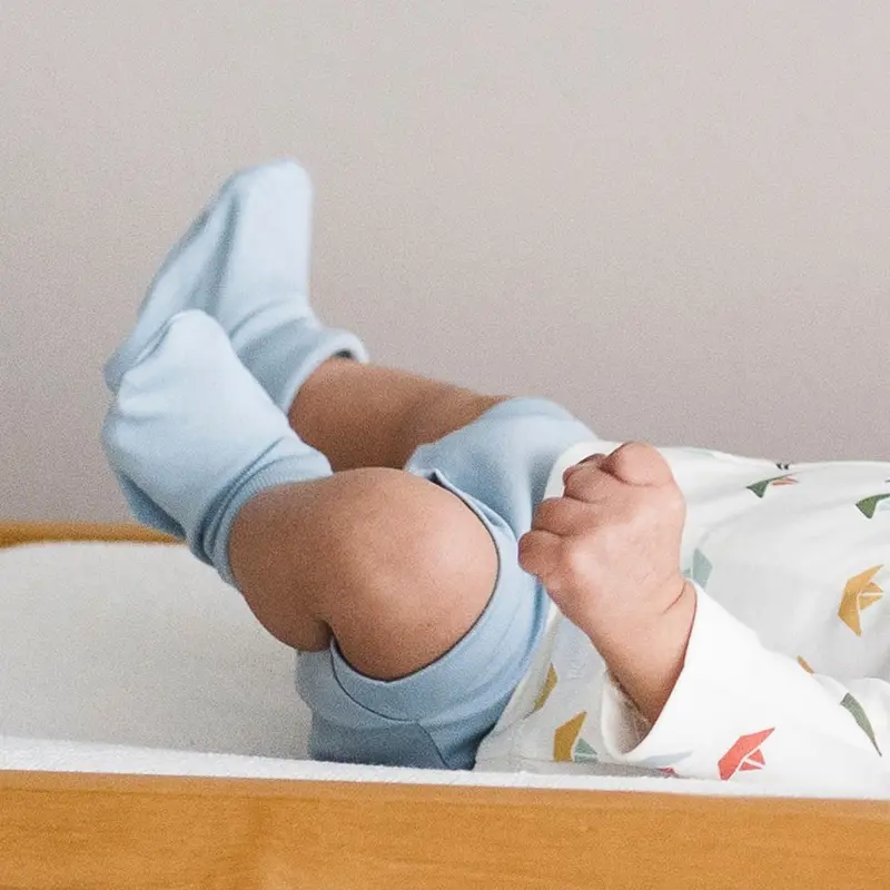 Babbucce neonato in pima cotone