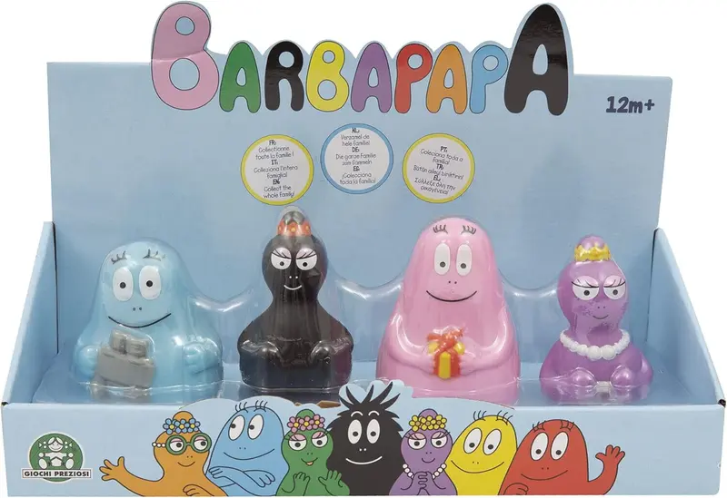 BARBAPAPÀ SET 4 PERSONAGGI