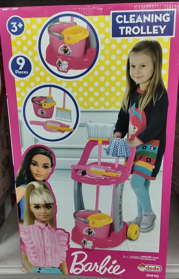 BARBIE CARRELLO PULIZIE