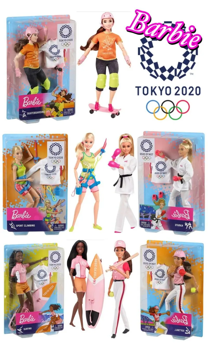 BARBIE OLIMPIADE SKATEBOARD