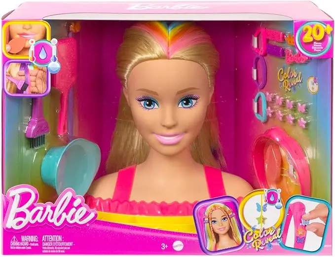 BARBIE STYLING CAPELLI ARCOBALENO