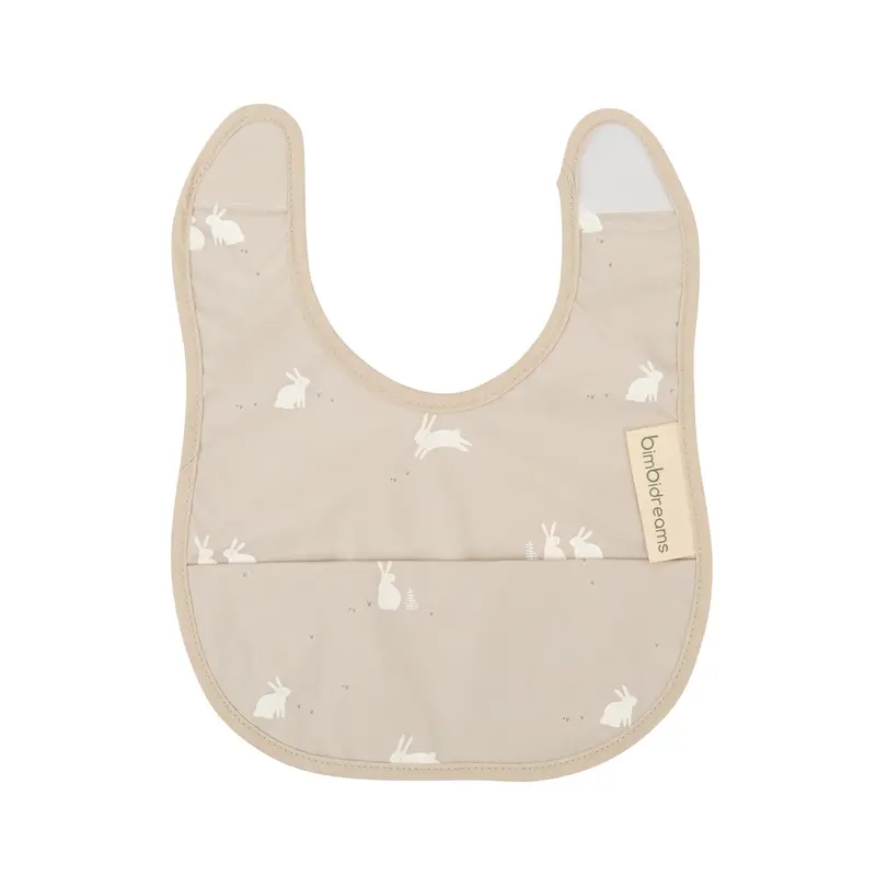 Bavaglino con tasca frontale, Bunny