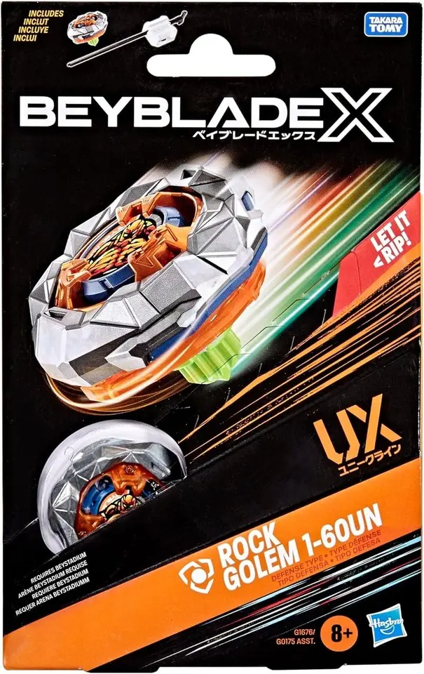 BEYBLADE X STARTER PACK ROCK GOLEM