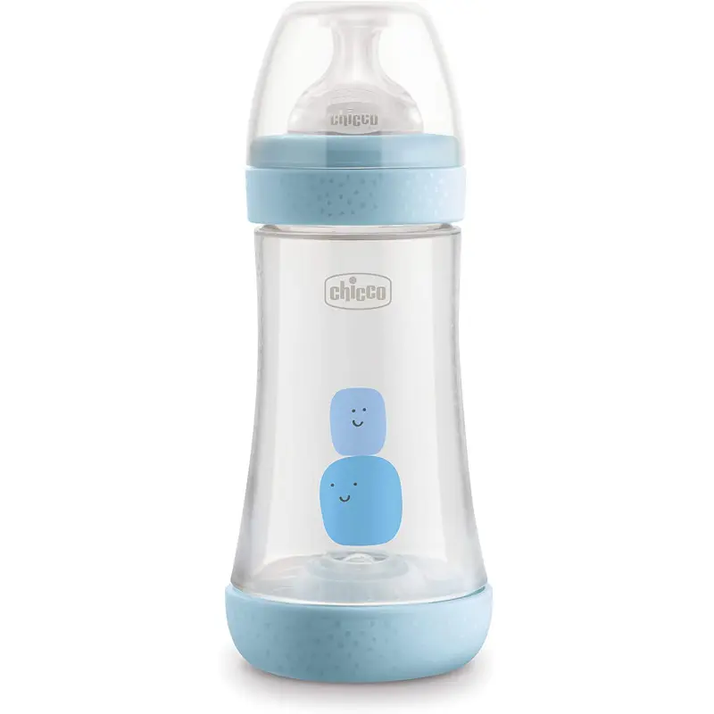 Biberon Chicco Perfect 5 - 240 ml - Azzurro