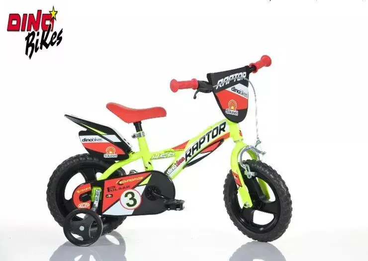 BICI 12'' RAPTOR GIALLA