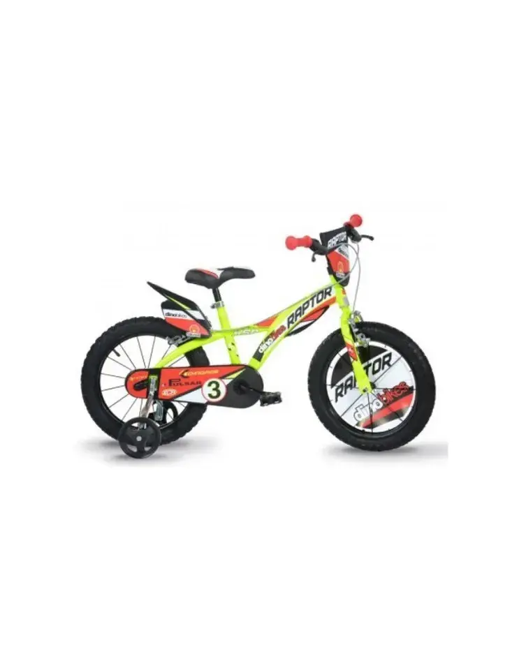 BICI 14'' RAPTOR GIALLA