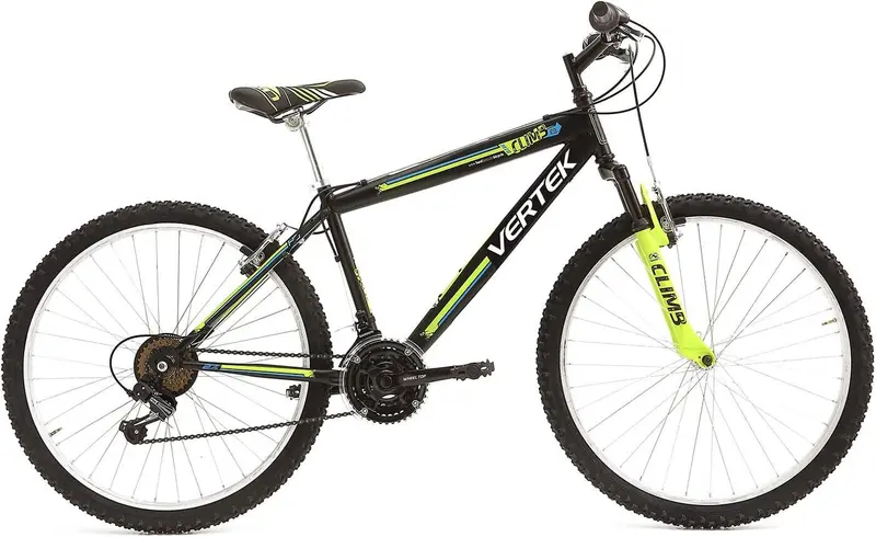 BICI 27.5'' MTB CLIMB 18V NERA E GIALLA