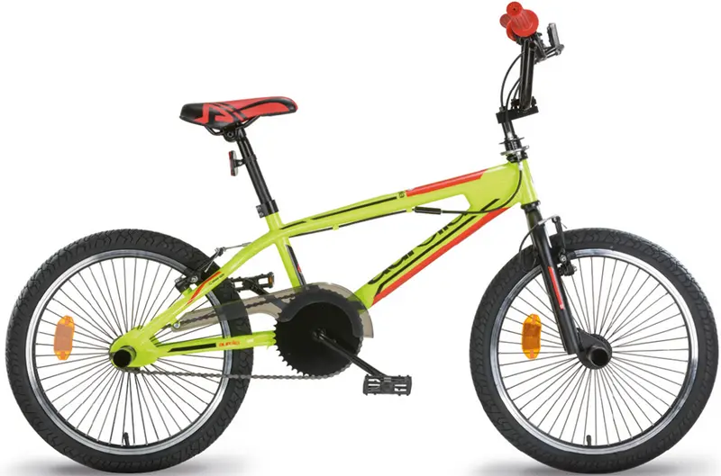 BICI FREESTYLE GIALLO FLUO