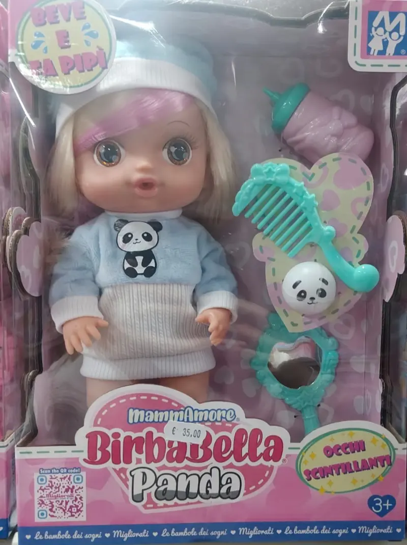 BIRBABELLA PANDA AZZURRA