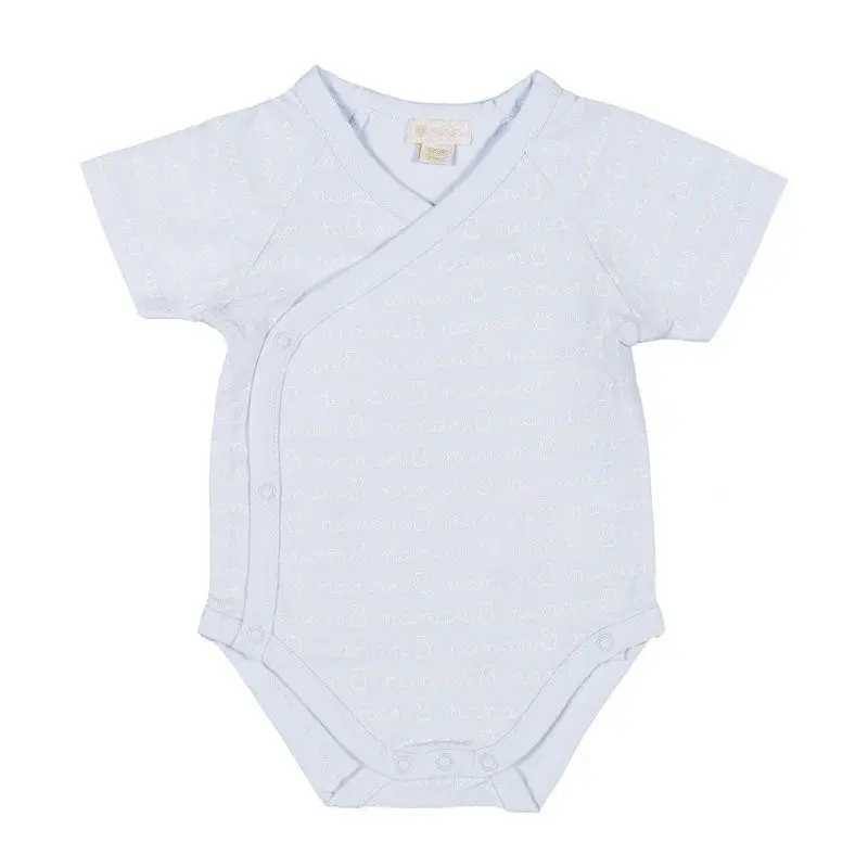 Body Maniche Corte Azzurro Nanan