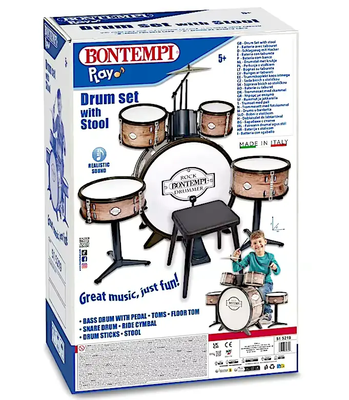 Bontempi Batteria Grancassa 6 Elementi