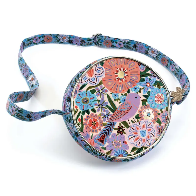 Borsetta bambina Uccello e Fiori