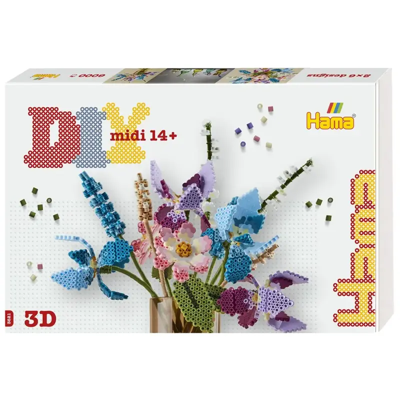 Bouquet Hama perline da stirare