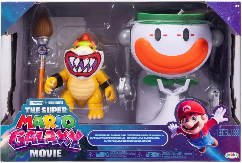 BOWSER JUNIOR CON MACCHINA CLOWN 432284