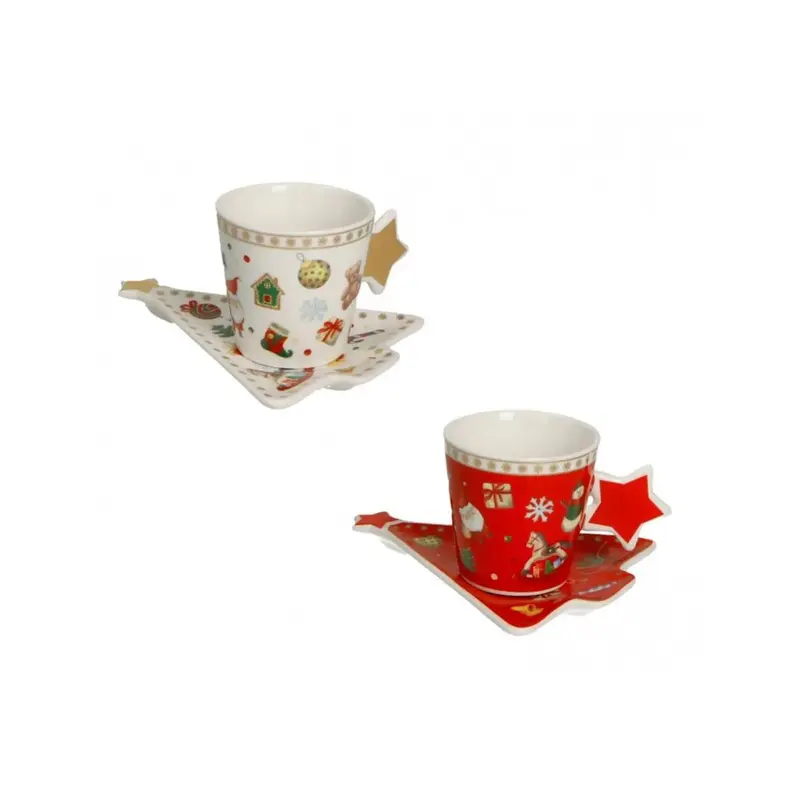 BRANDANI Set 2 Tazzine Caffè Chicchi E Balocchi - 83664
