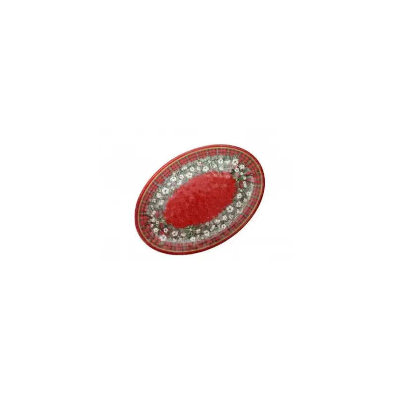BRANDANI Vassoio Ovale Patchwork Melamina - 84276