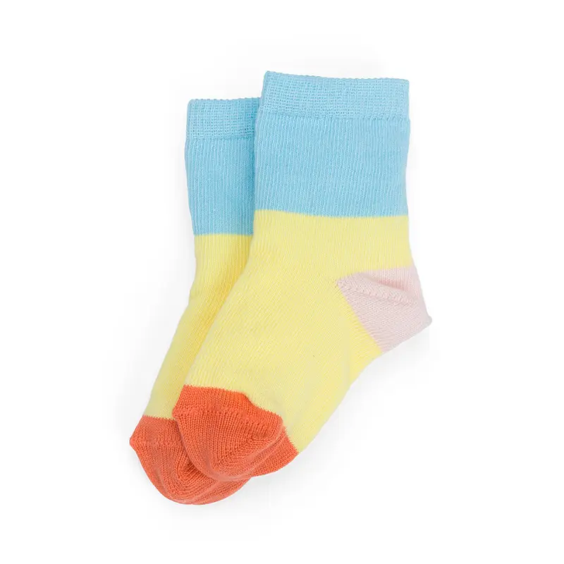 Calzini a coste multicolore, Lulu