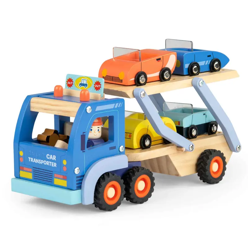 Camion bisarca in legno