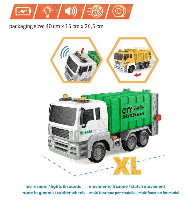 CAMION SPAZZATURA XL
