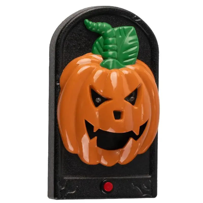 Campanello Portone Zucca Con Luci E Suono