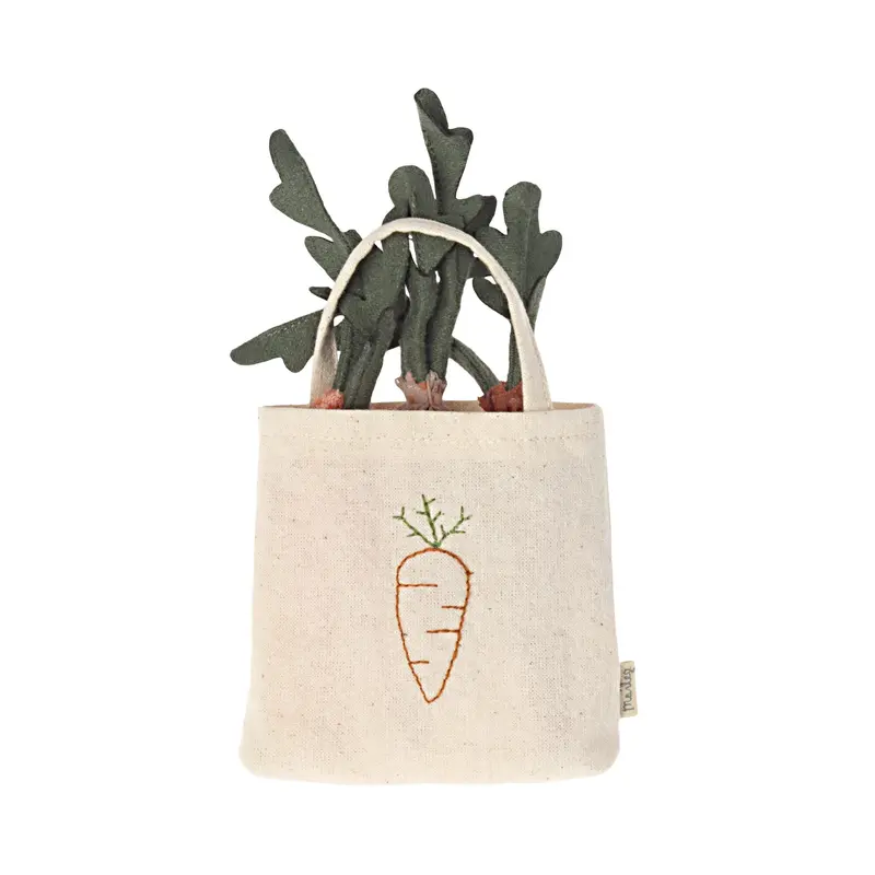 Carote con shopper in miniatura
