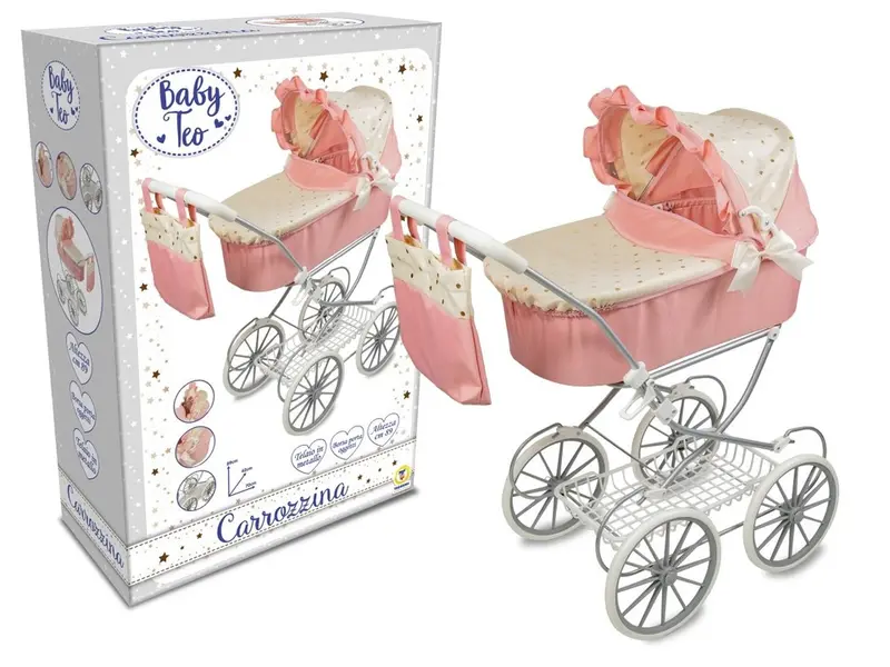 CARROZZINA IN METALLO BABYTEO