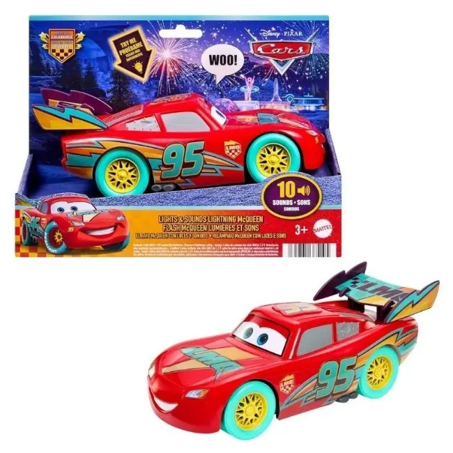 CARS SAETTA MCQUEEN LUCI E SUONI