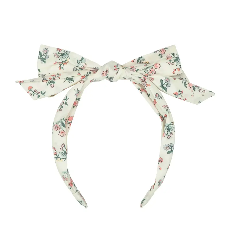 Cerchietto bambina Flora fiocco