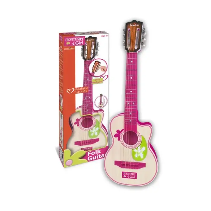 CHITARRA FOLK IN PLASTICA 70CM