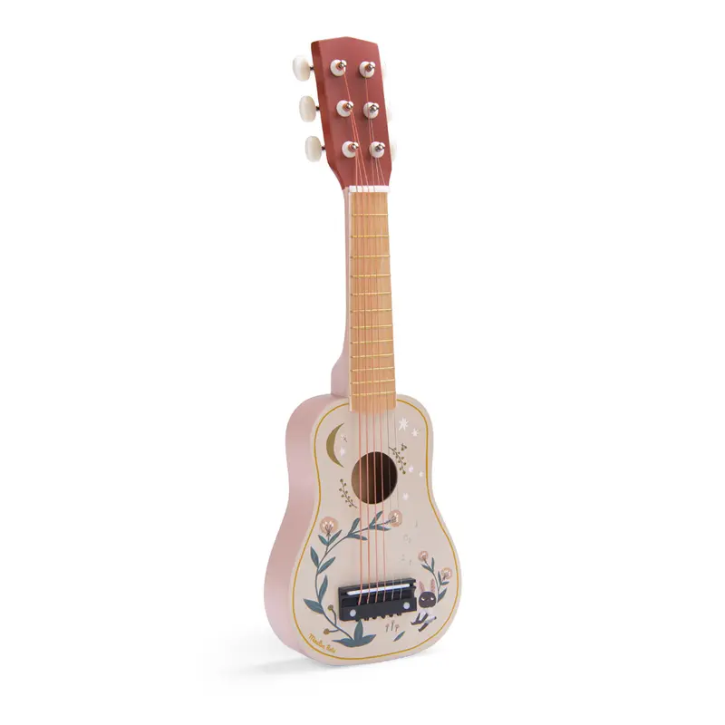 Chitarra in legno rosa