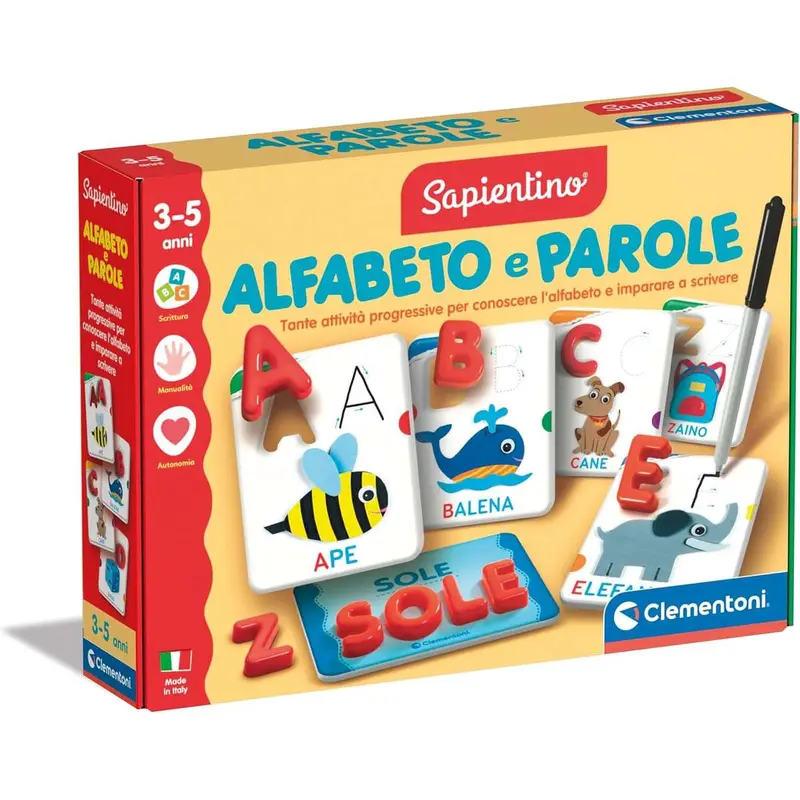 CLEMENTONI Alfabeto E Parole - 16873