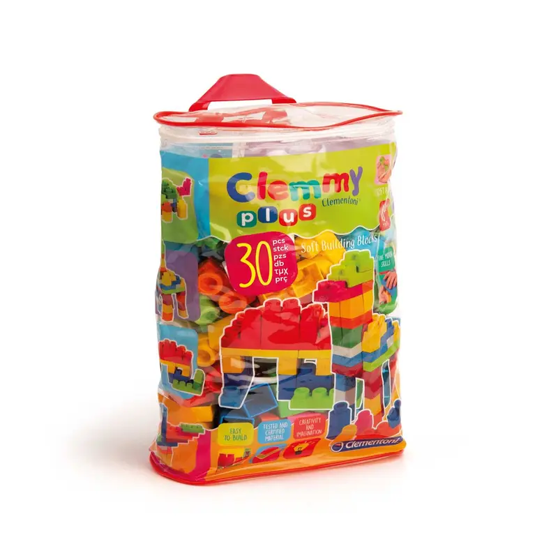 CLEMENTONI Clemmy Plus Sacca 30 Pezzi - 14879