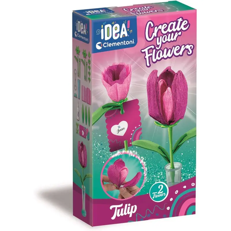 CLEMENTONI Create Your Flowers Tulipano - 18878