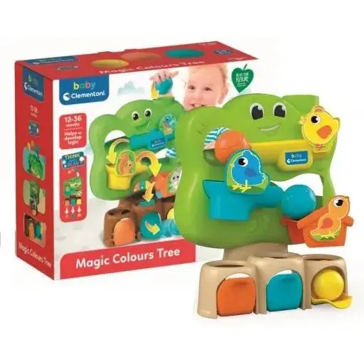 CLEMENTONI Magic Colours Tree Ball Drop - 17718