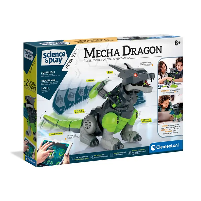 CLEMENTONI Mecha Drago Robot - 19170