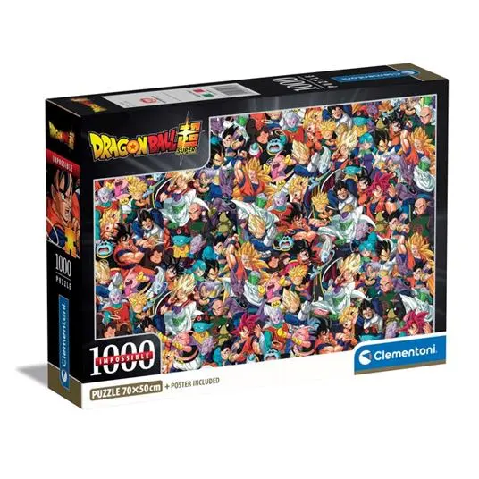 Clementoni Puzzle 1000 Pezzi Impossible - Dragon Ball